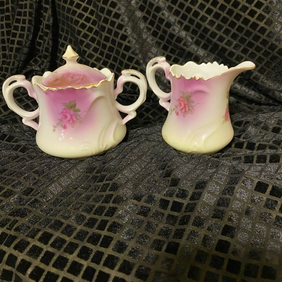 Lefton China Heavenly Rose set - Picture 3 of 6